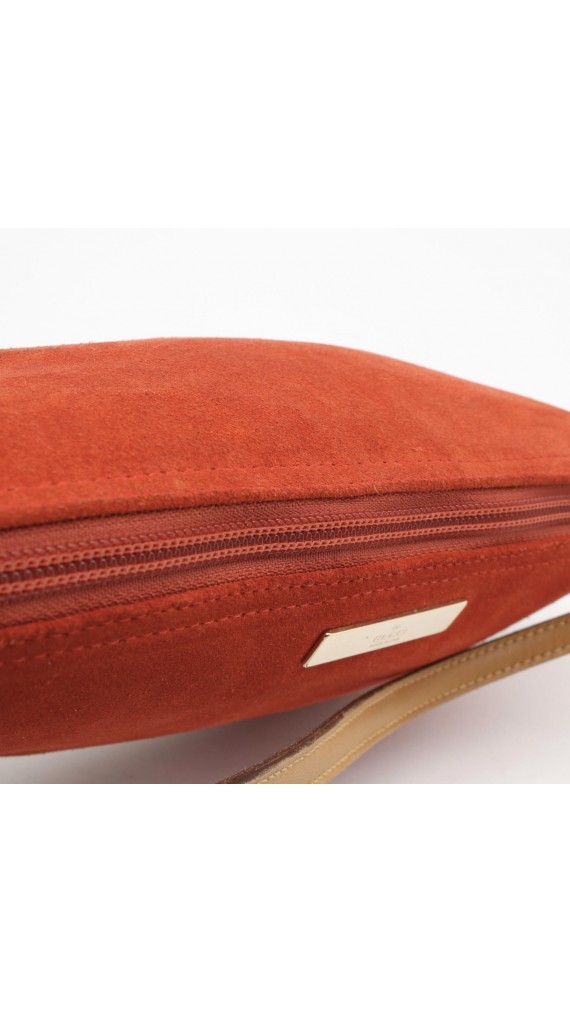 Gucci Suede Boat Bag