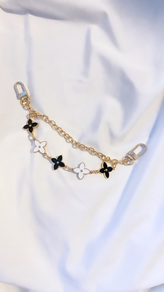 Four leaf clover Handbag Charm