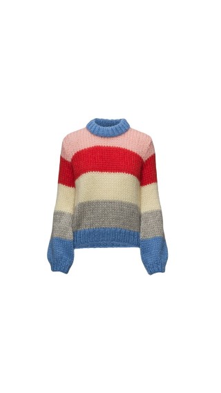 Ganni The Julliard Mohair Strikket Genser. Str.XS