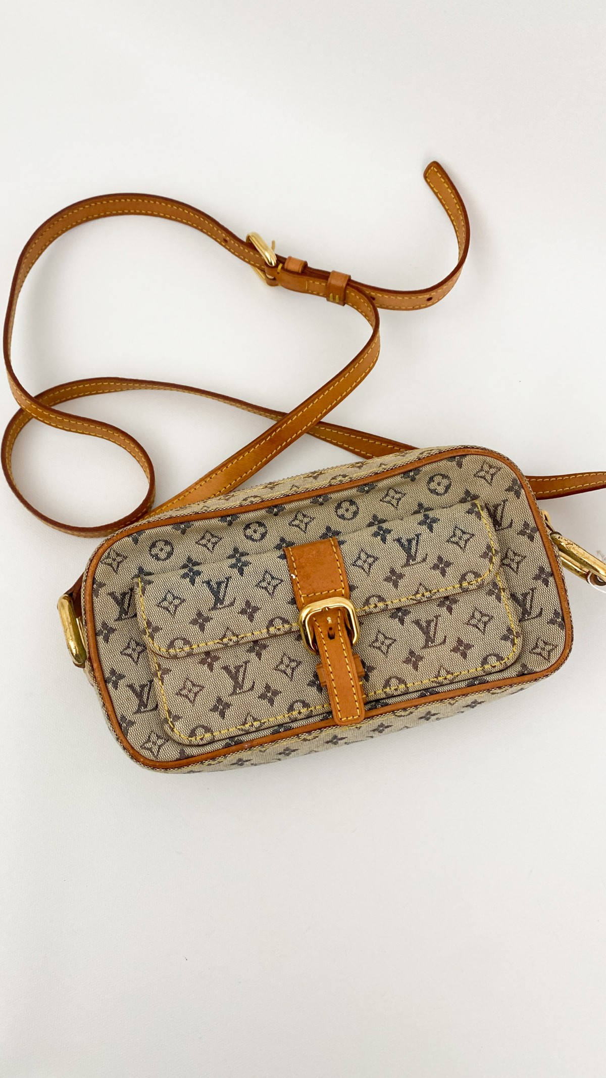 Louis Vuitton Denim Crossbody Bag