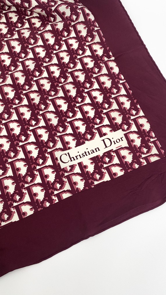 Dior Monogram Silke Skjerf