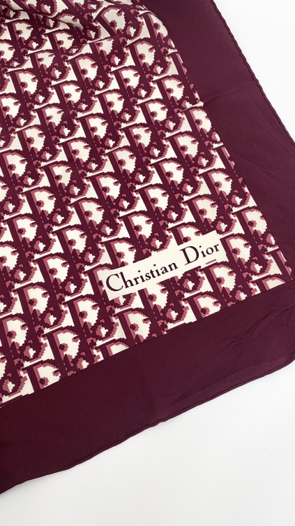 Dior Monogram Silke Skjerf