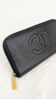 Chanel Lommebok i Caviarskinn