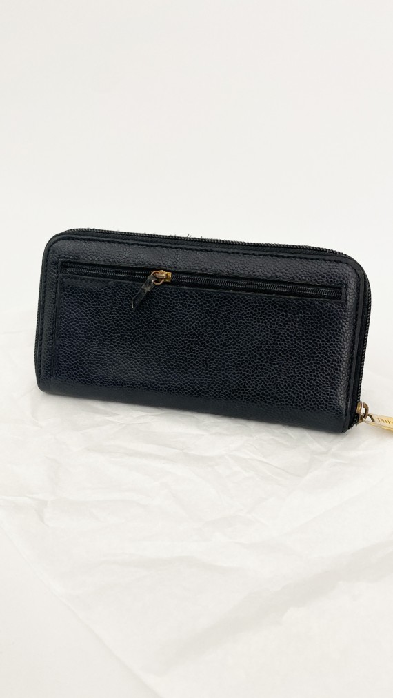 Chanel Lommebok i Caviarskinn