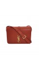 YSL Bag Saint Laurent universite flap bag in red medium size