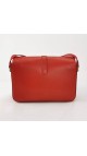 YSL Bag Saint Laurent universite flap bag in red medium size
