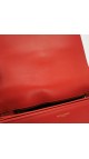 YSL Bag Saint Laurent universite flap bag in red medium size
