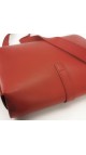 YSL Bag Saint Laurent universite flap bag in red medium size