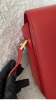 YSL Bag Saint Laurent universite flap bag in red medium size