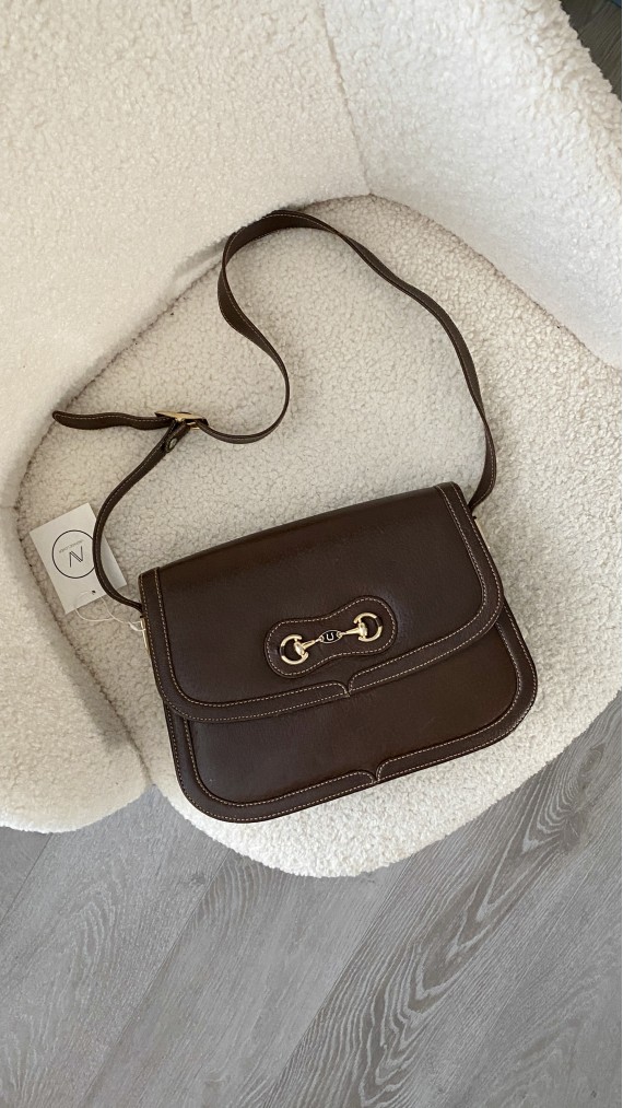 Vintage Gucci Horsebit Crossbody bag