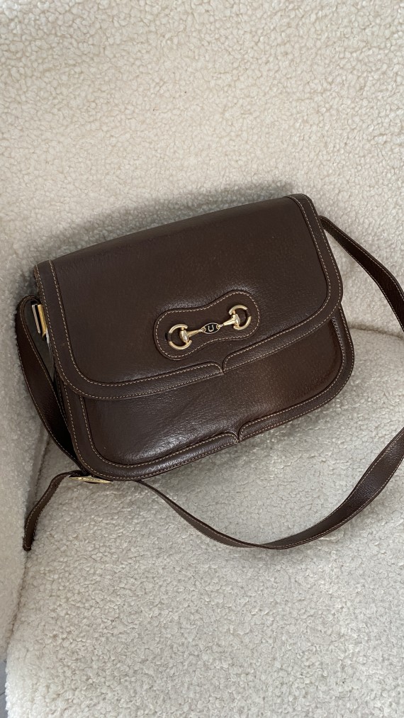 Vintage Gucci Horsebit Crossbody bag
