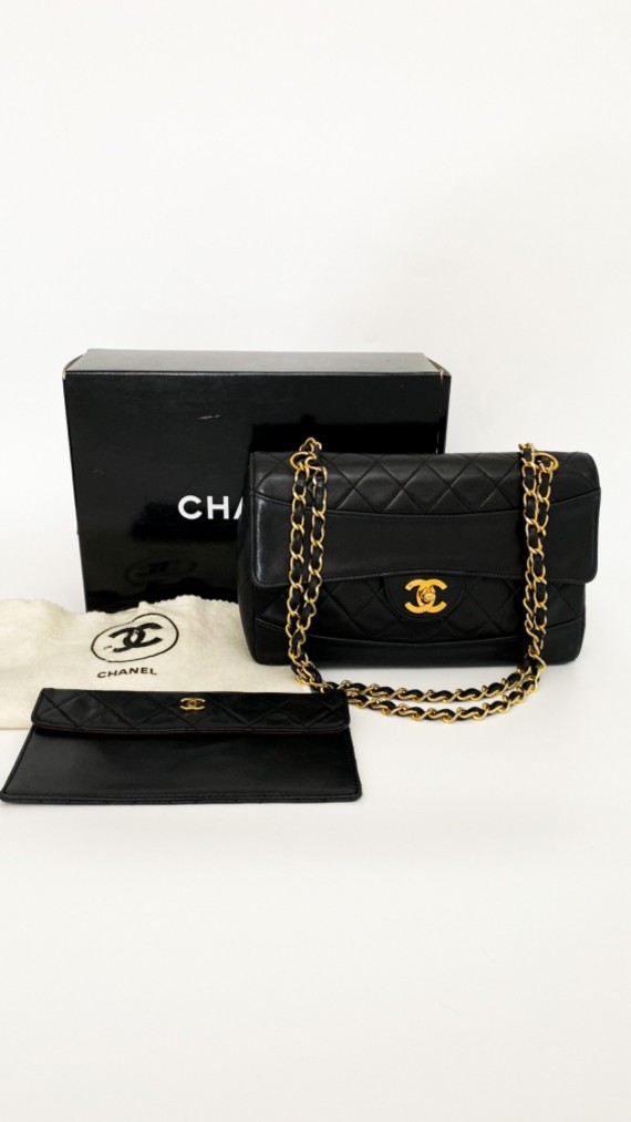 Chanel classic sales 9 inches