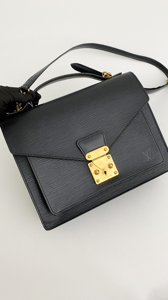 Louis Vuitton Epi Monceau Shoulder Bag
