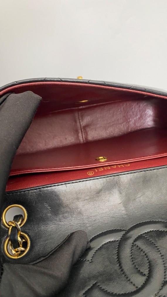 Chanel Classic Flap Bag m. Lommbok