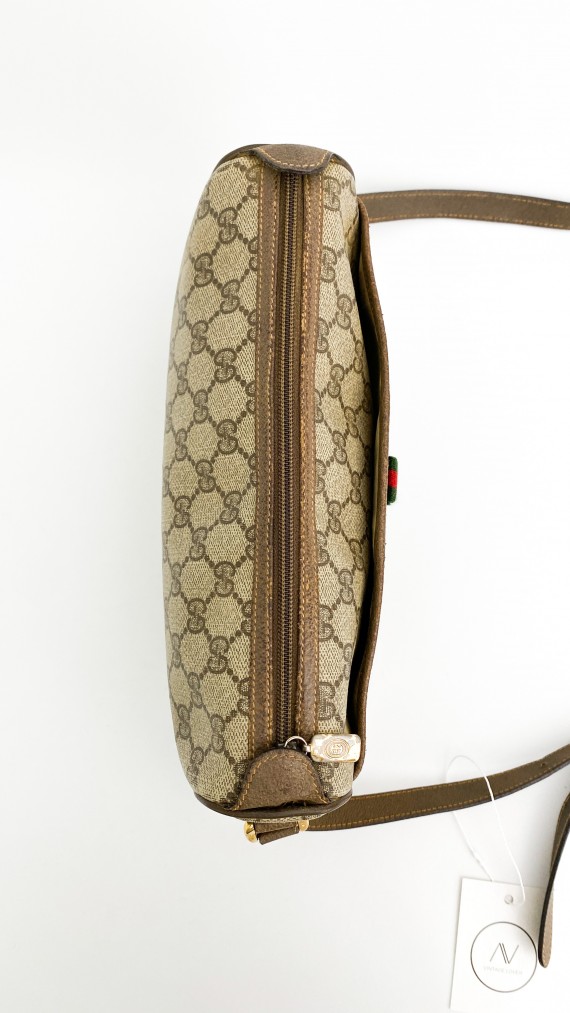 Gucci Canvas Shoulder Bag