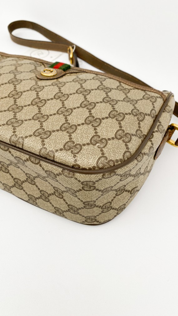 Gucci Canvas Shoulder Bag