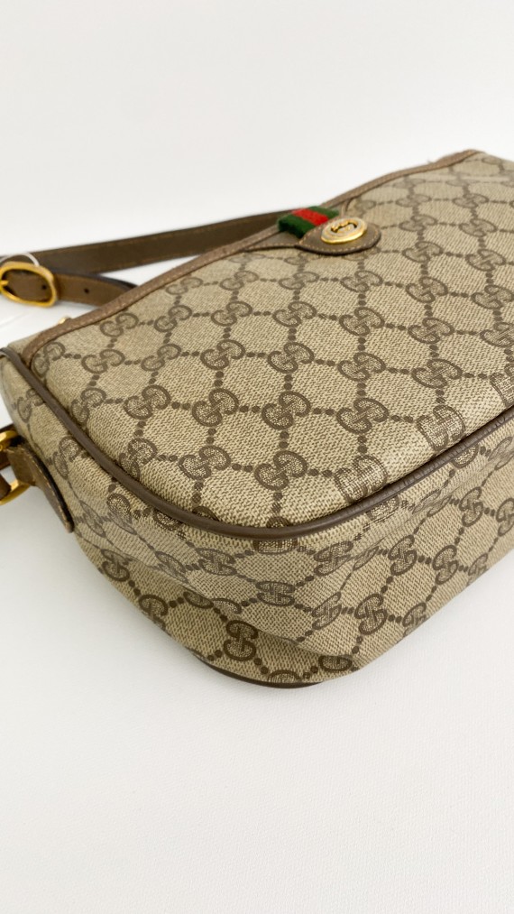 Gucci Canvas Shoulder Bag