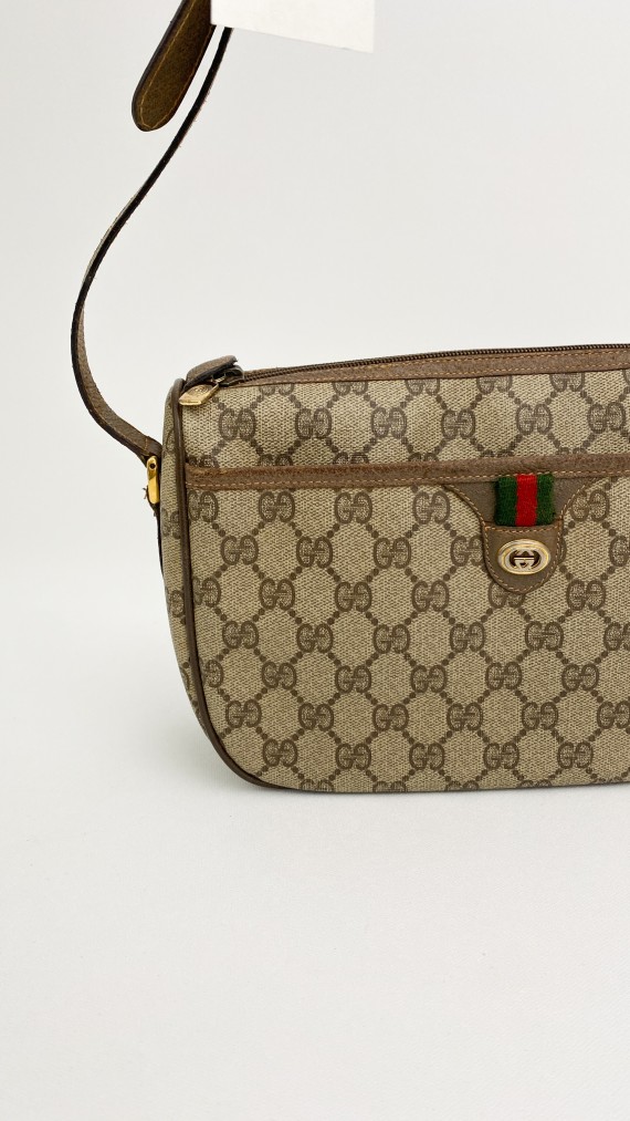 Gucci Canvas Shoulder Bag