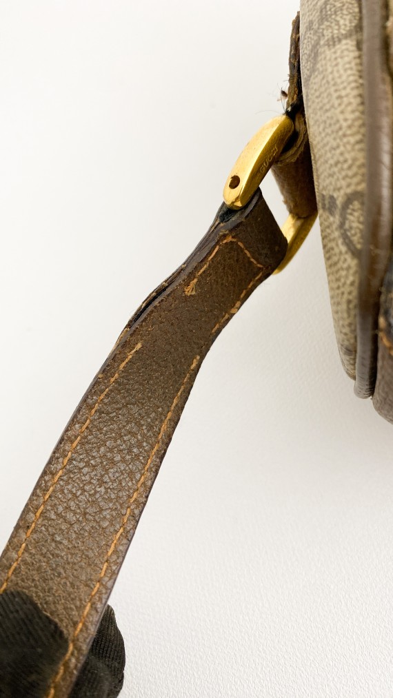 Gucci Canvas Shoulder Bag