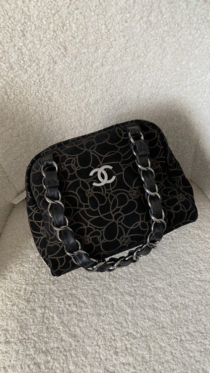 Chanel Velvet Hobo Bag