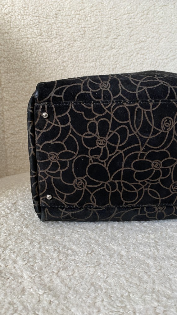 Chanel Velvet Hobo Bag