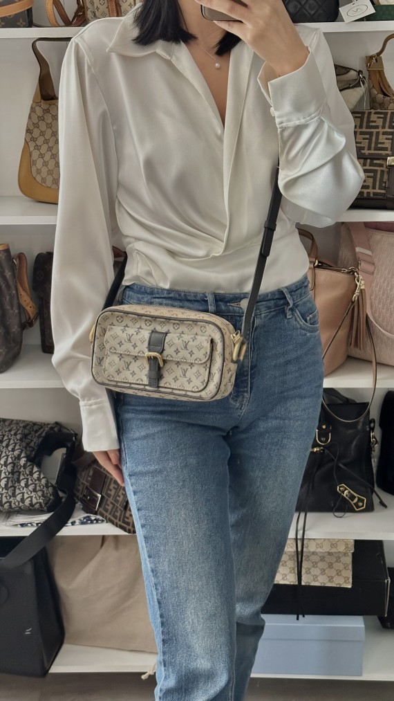 Louis Vuitton Denim Shoulder Bag