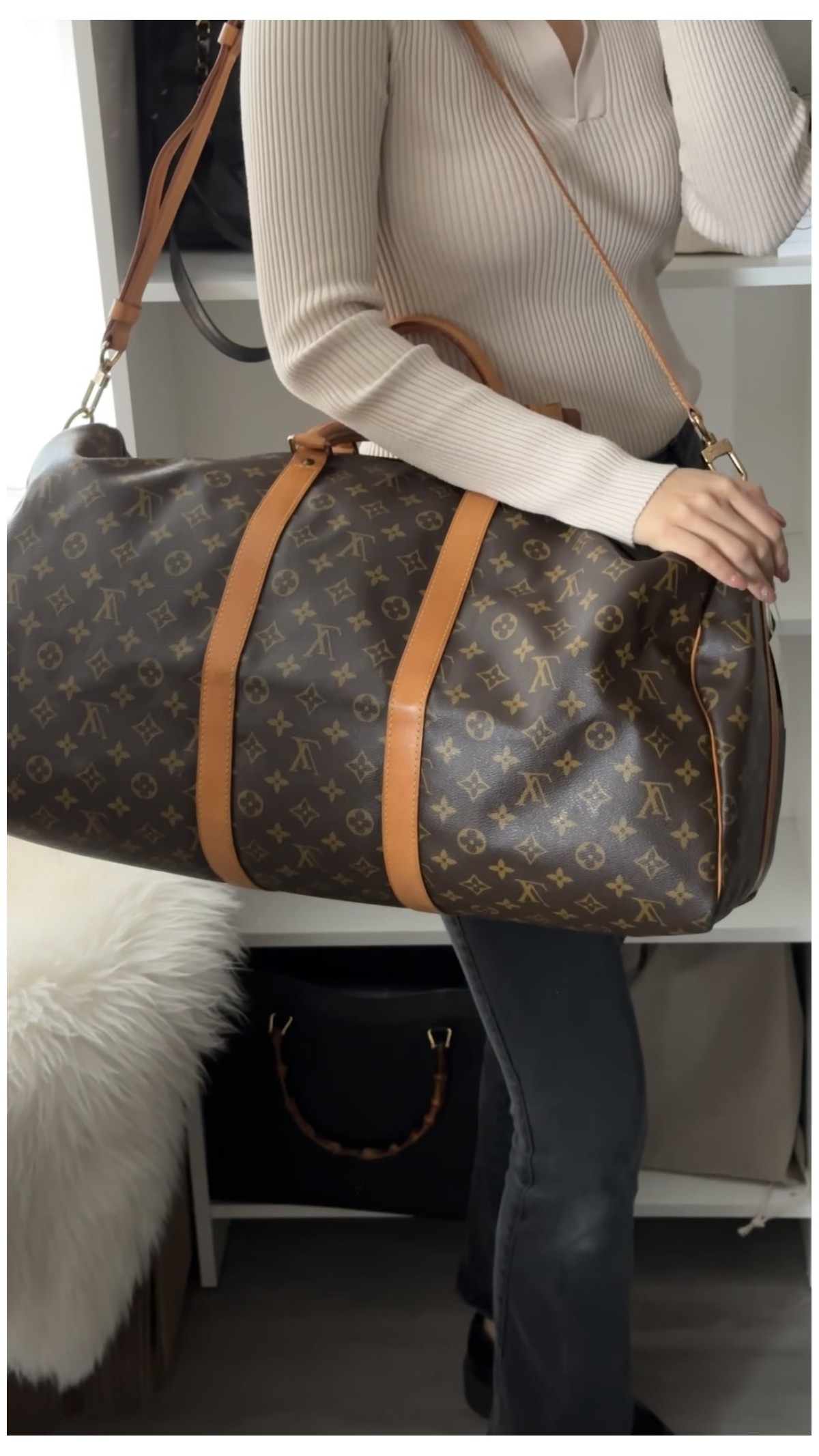 Louis Vuitton Keepall Size 55