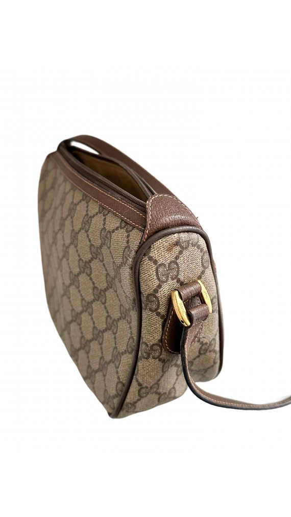 Vintage Gucci Monogram Crossbody Bag