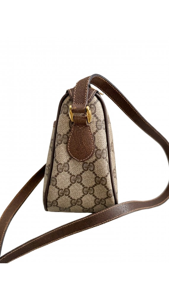 Vintage Gucci Monogram Crossbody Bag