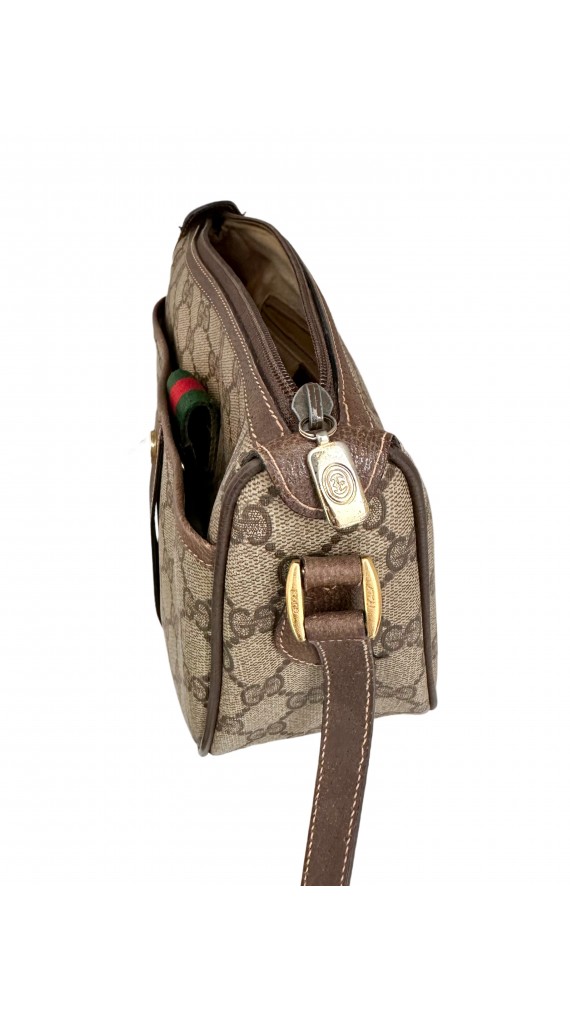 Vintage Gucci Monogram Crossbody Bag