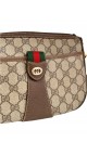 Vintage Gucci Monogram Crossbody Bag