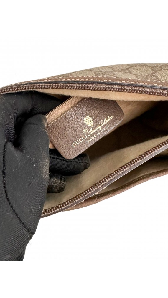 Vintage Gucci Monogram Crossbody Bag