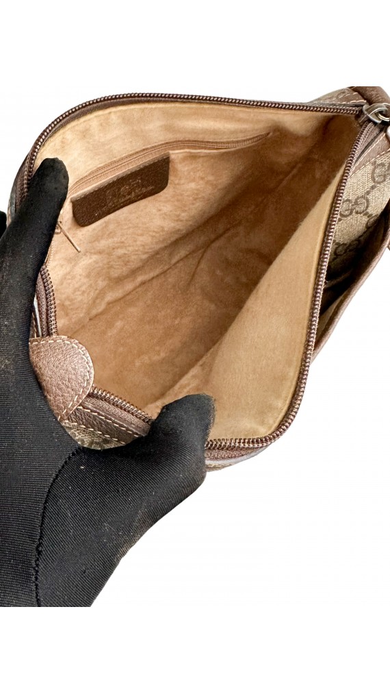 Vintage Gucci Monogram Crossbody Bag