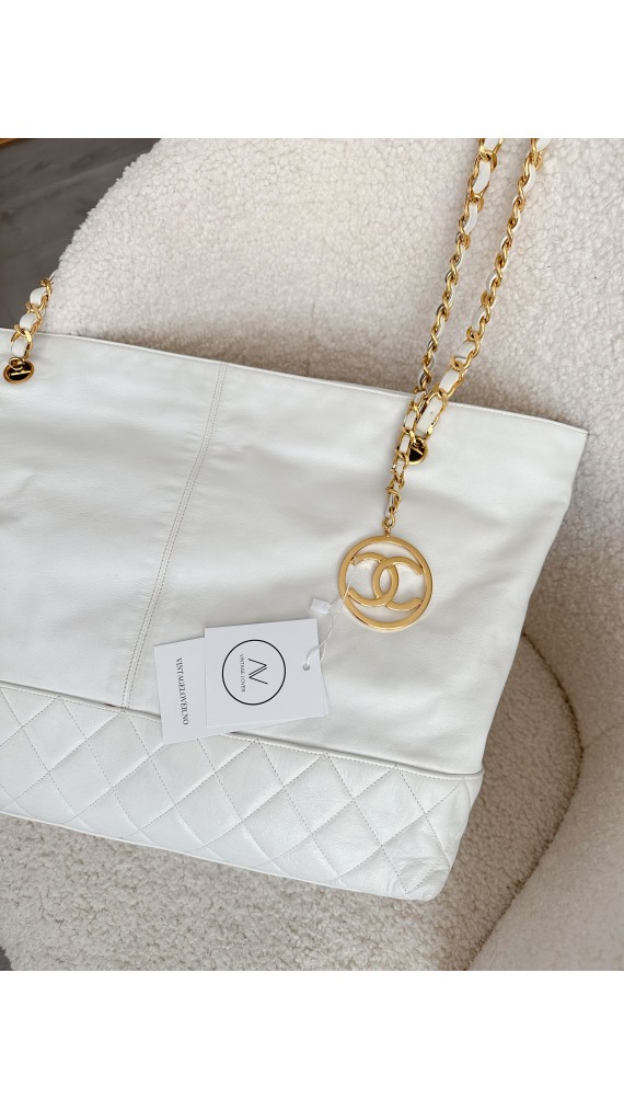 Vintage Chanel Tote Bag