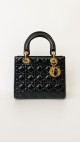 Lady Dior Medium i Patent
