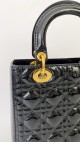 Lady Dior Medium i Patent