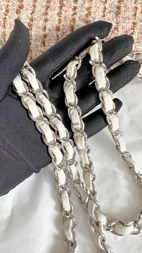 Chanel Tweed Classic Double Flap Size Medium