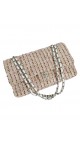 Chanel Tweed Classic Double Flap Size Medium