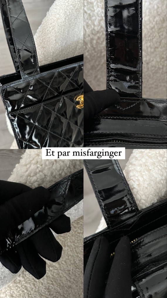 Chanel Shoulder Bag i Patent Leather