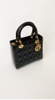 Lady Dior Medium i Patent