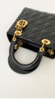 Lady Dior Medium i Patent