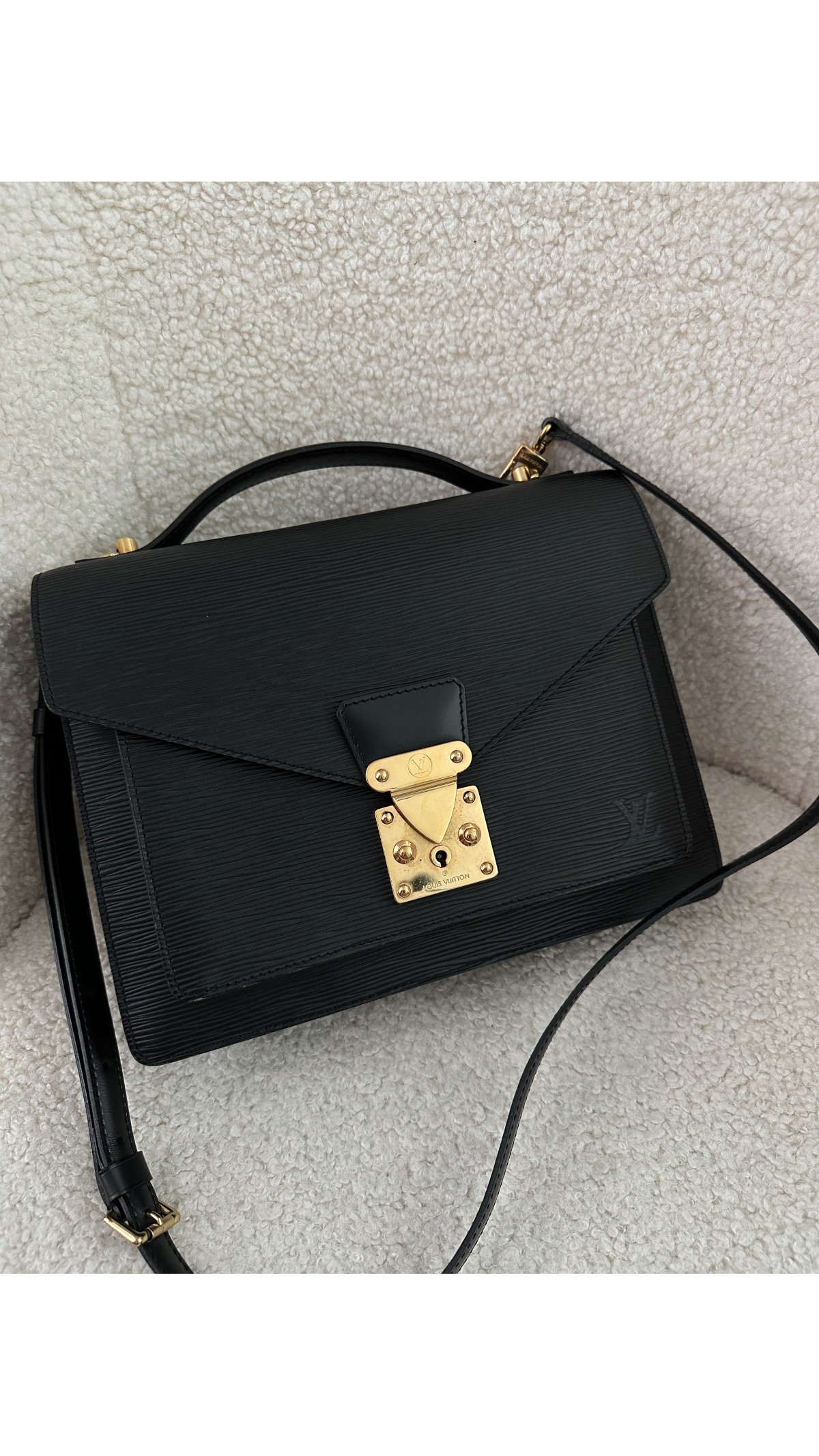 LOUIS VUITTON MONCEAU EPI NOIR REVIEW