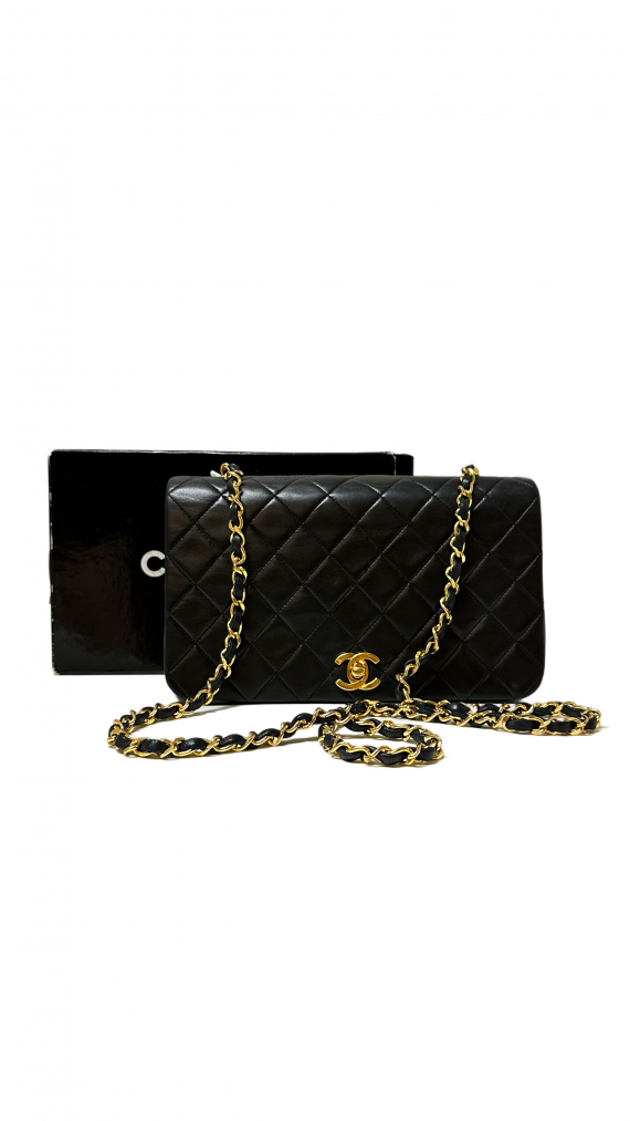 Chanel Single Full Flap Shoulder Bag