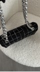 Chanel Tweed Classic Double Flap Size Meidum