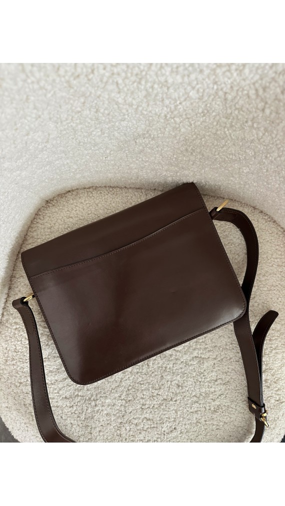 Vintage Celine Box Shoulder Bag