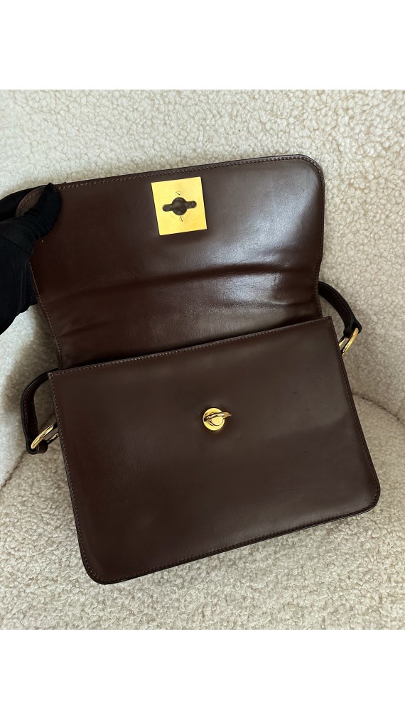 Vintage Celine Box Shoulder Bag