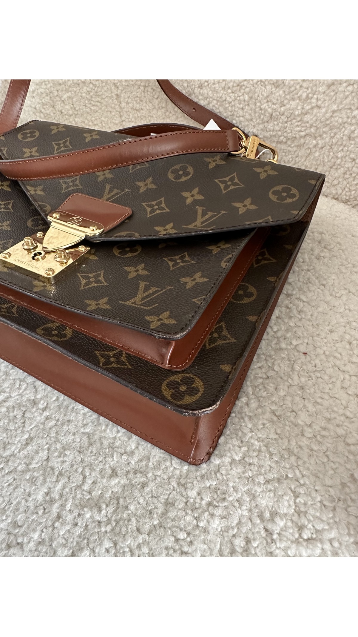 Louis Vuitton Vintage Monogram Monceau satchel – STYLISHTOP