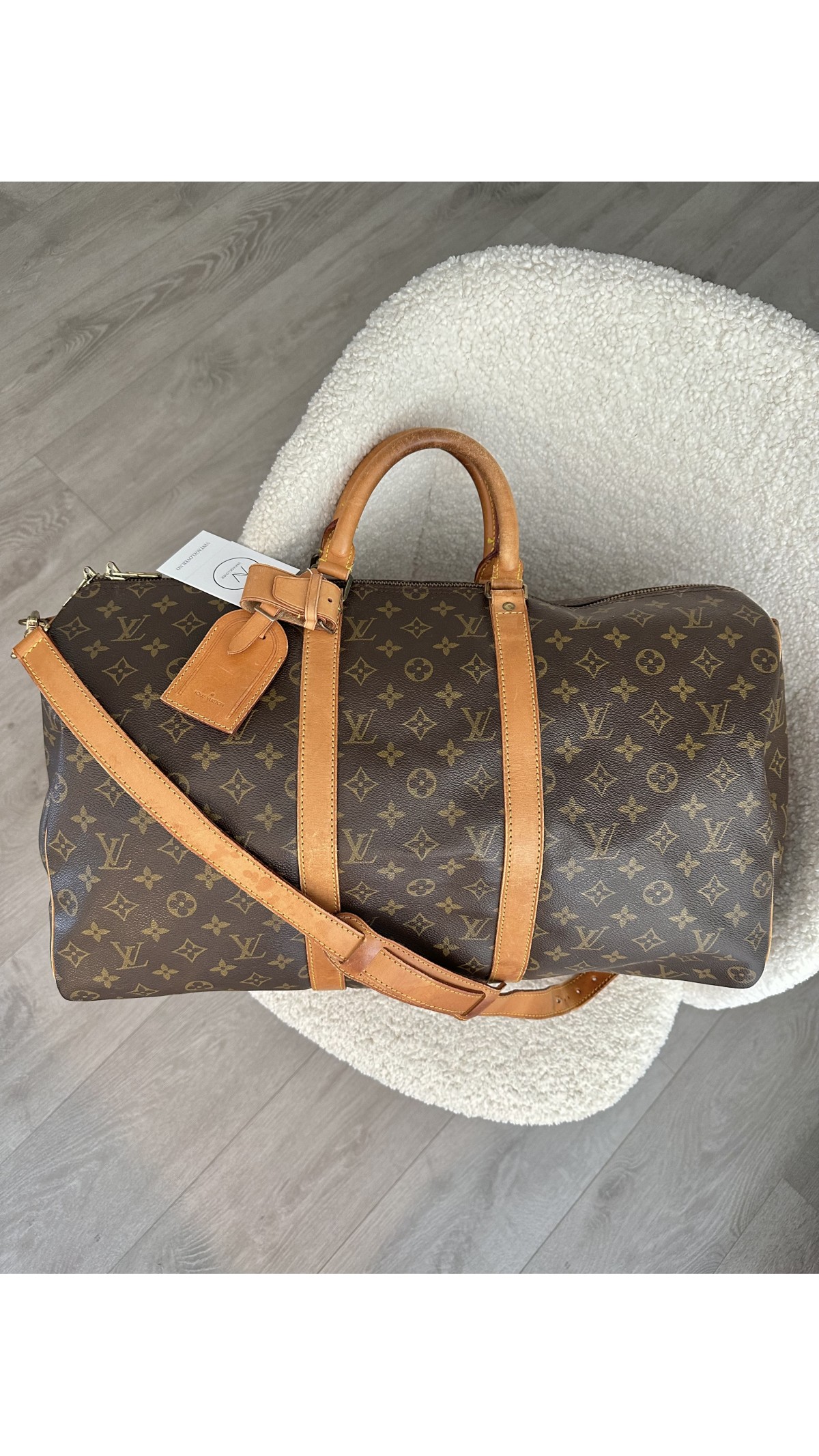 louis vuitton keepall dimensions