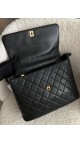 Chanel Caviar Single Flap Shoulder Bag