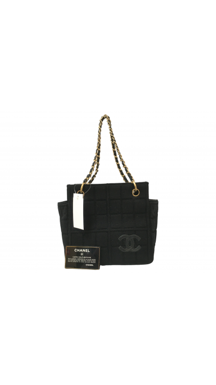 Vintage Chanel Chocolate Bar Bag